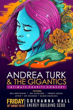 Andrea Turk & The Gigantics Intimate Charity Concert